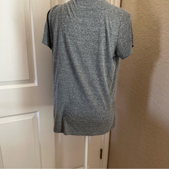 Torrid-strong in This Together Slim Fit Grey Crew Tee- Size 00 - Picture 6 of 8